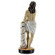Jesús cerca de la columna de la flagelación estatua resina 19 cm s4