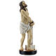 Cristo legato colonna Passione statua resina 29 cm s4
