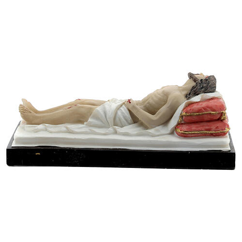 Dead Christ bed resin statue 5x15x5 cm 5