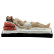 The Dead Christ statue laying in resin 5x15x5 cm s1