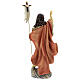 Statua Cristo risorto trionfale nuvole resina 30 cm s5