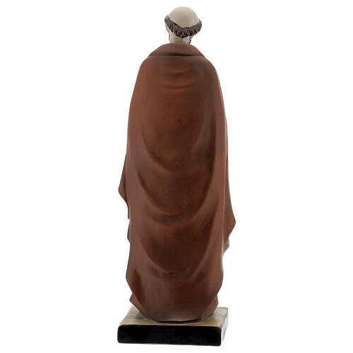 Statue aus Harz Franz Assisi mit Taube, 5x20x5 cm 4