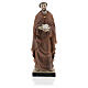 Statue aus Harz Franz Assisi mit Taube, 5x20x5 cm s1