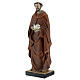 Statue aus Harz Franz Assisi mit Taube, 5x20x5 cm s2