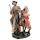 Statue Flight into Egypt coloured resin 15x20x10 cm s1