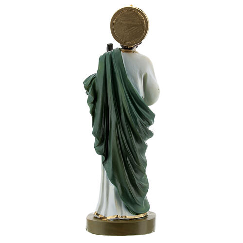 Estatua San Judas resina coloreada 5x15x5 cm 4