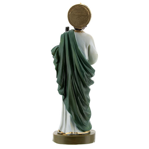 Statua san Giuda resina colorata 5x15x5 cm 4