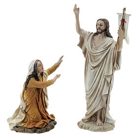 Set of statues resurrection 4 pieces 5x15x5 cm