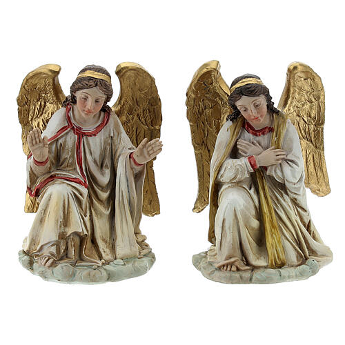 Set statue resurrezione 4 soggetti 5x15x5 cm 3