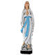 Statua Madonna Lourdes materiale infrangibile 60 cm s1