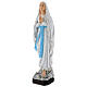 Statua Madonna Lourdes materiale infrangibile 60 cm s3