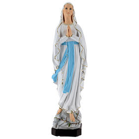 Our Lady of Lourdes statue unbreakable material 62 cm