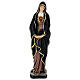 Estatua Virgen Dolorosa resina 30 cm pintada s1