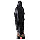 Our Lady of Sorrows statue painted resin black dress 32 cm s5