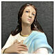 Estatua Virgen María del Murillo ángeles 50 cm resina pintada s2