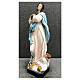 Estatua Virgen María del Murillo ángeles 50 cm resina pintada s3