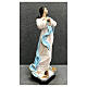 Estatua Virgen María del Murillo ángeles 50 cm resina pintada s5