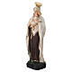 Statue of Our Lady of Mount Carmel 25 cm painted resin s3