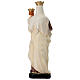 Statue of Our Lady of Mount Carmel golden scapular painted resin 40 cm s4