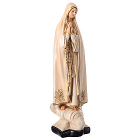 Estatua Virgen de Fátima 30 cm resina pintada