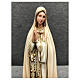 Estatua Virgen de Fátima 30 cm resina pintada s2