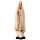 Estatua Virgen de Fátima 30 cm resina pintada s1