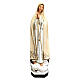Statue of Our Lady of Fatima golden details 40 cm painted resin s1
