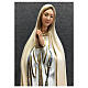 Statue of Our Lady of Fatima golden decor 40 cm in painted resin s2