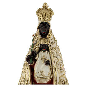 Statue aus Harz Schwarze Madonna, 18 cm