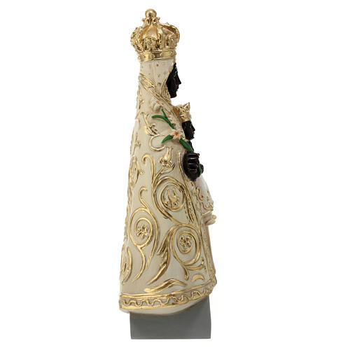 Statue of Our Lady of Tindari 18 cm painted resin 4