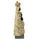 Statue of Our Lady of Tindari 18 cm painted resin s4