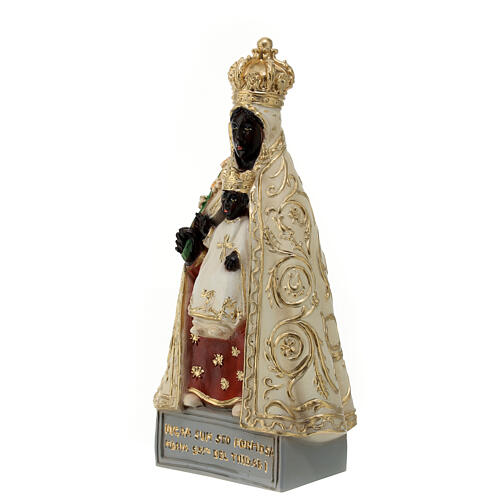 Estatua Virgen del Tindari 18 cm resina pintada 2
