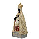 Estatua Virgen del Tindari 18 cm resina pintada s2