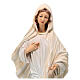 Statue of Our Lady of Medjugorje clouds base 40 cm painted resin s2
