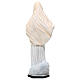 Statue of Our Lady of Medjugorje clouds base 40 cm painted resin s6