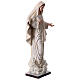 Estatua Virgen Medjugorje vestido blanco 60 cm resina pintada s5