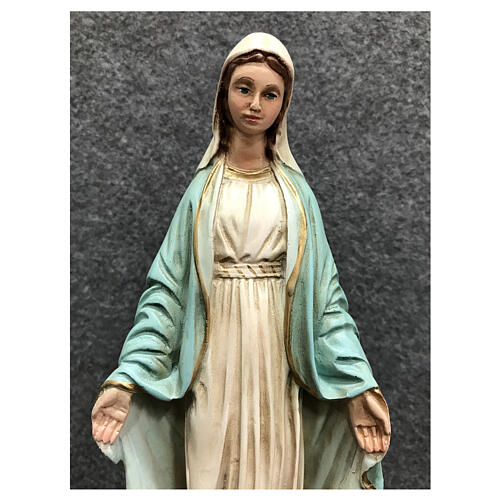 Statue of Our Lady of Miracles 20 cm painted resin | online sales on ...