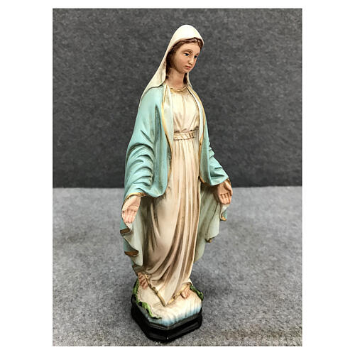 Statue Of Our Lady Of Miracles 20 Cm Painted Resin 