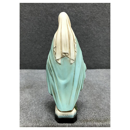 Statue Of Our Lady Of Miracles 20 Cm Painted Resin 