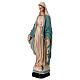 Statue of Our Lady of Miracles 20 cm painted resin s2