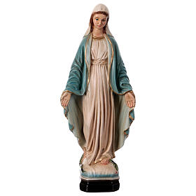 Estatua Virgen Medjugorje 20 cm resina pintada