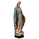 Estatua Virgen Medjugorje 20 cm resina pintada s3