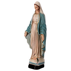 Statua Madonna Miracolosa 20 cm resina dipinta