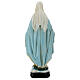 Estatua Virgen Milagrosa serpiente 25 cm resina pintada s6