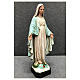 Statue of Our Lady of Miracles with snake 40 cm painted resin s4