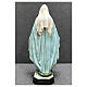 Statue of Our Lady of Miracles with snake 40 cm painted resin s5