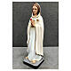 Estatua Virgen Rosa Mística detalles oro 38 cm resina pintada s3