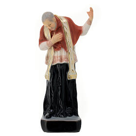 Statua Sant'Alfonso Maria de Liguori 22 cm resina dipinta