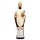 Estatua San Ambrosio símbolos episcopales 30 cm resina pintada s1