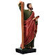 Statue of St. Andrew cross 44 cm painted resin s4